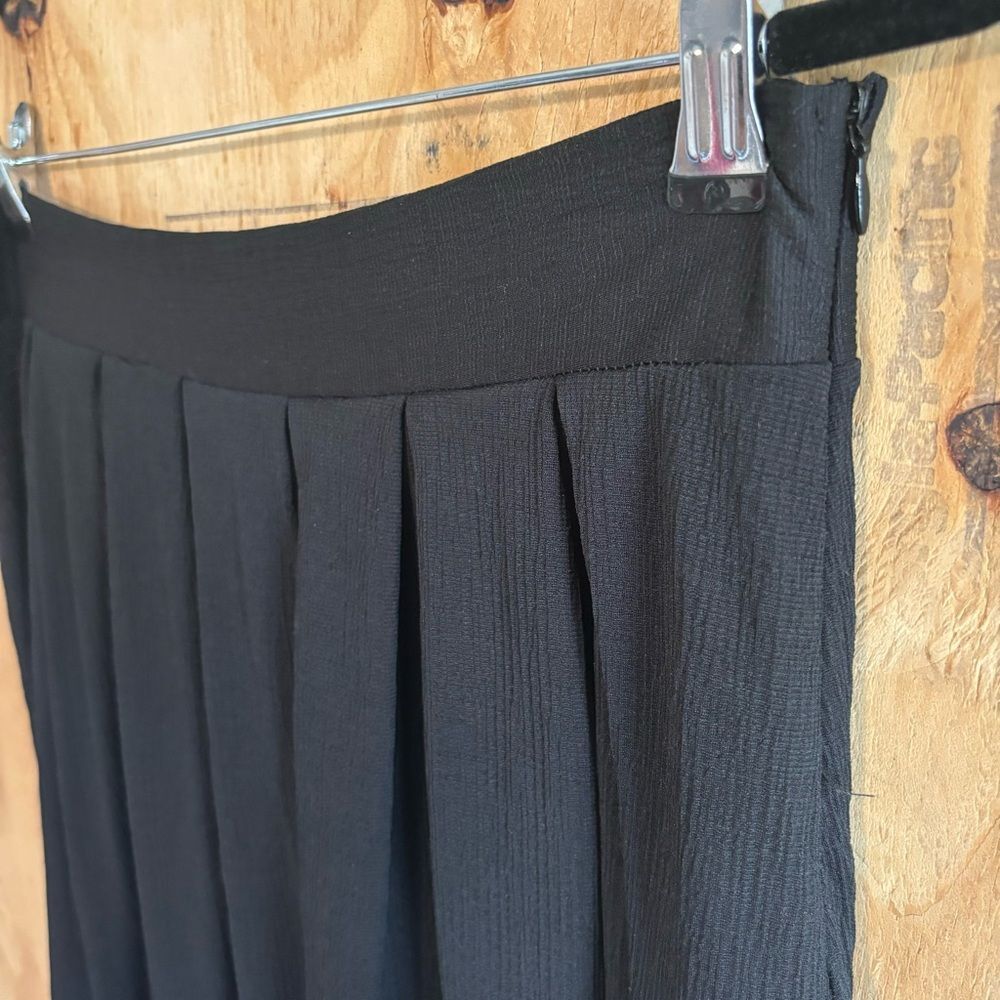 Blush Hi Low Black Witchy Goth Skirt Sz M - Picture 2 of 4